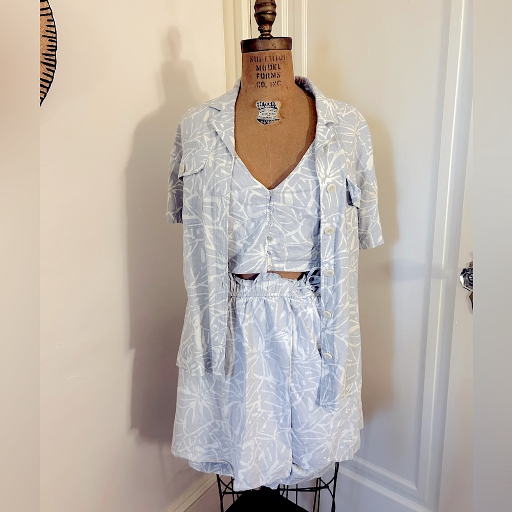 Madewell Camp Linen 3 PC set